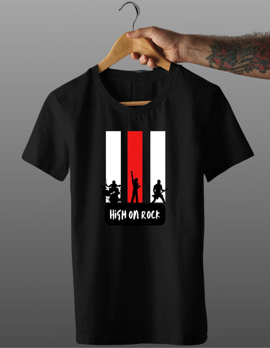 Trenfort High on Rock T-shirt (Black)